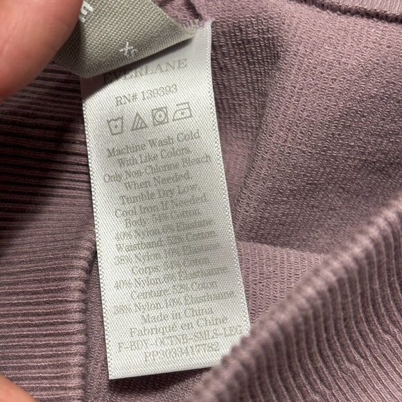 Everlane The Seamless Leggings Stretchy Purple Size XS/S NWT Gym Workout Women - Picture 5 of 8